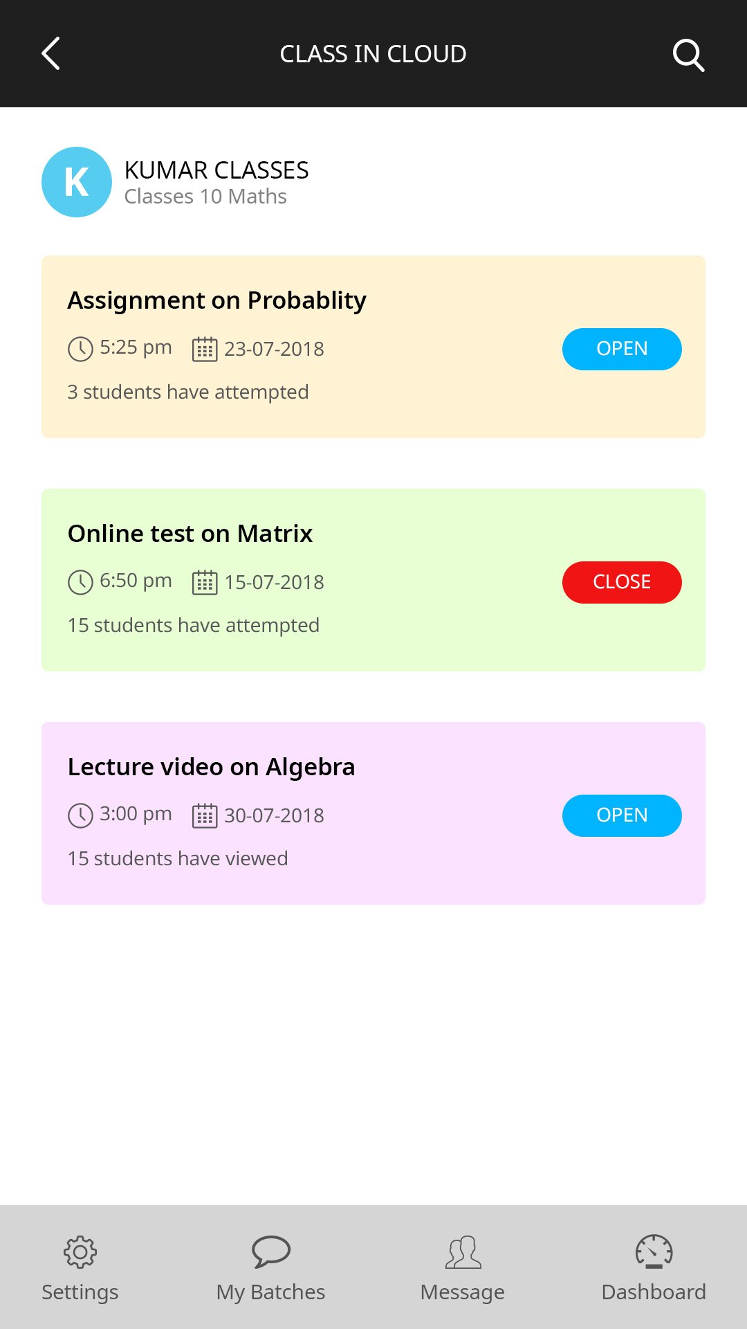 Educational institute software in Noida